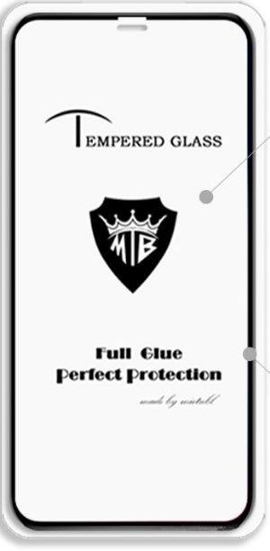 Zastitno staklo FULL GLUE 2,5D IPHONE 15